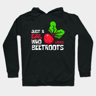 Just A Girl Who Loves Beetroots Cute Hoodie